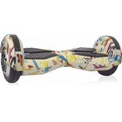 KIKKABOO HOVERBOARD WHEEL WITH BLUETOOTH & LED ΗΛΕΚΤΡΙΚΟ ΠΑΤΙΝΙ ALIEN GRAFFITI 8" 