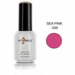ΗΜΙΜΟΝΙΜΟ ΕΠΑΓΓΕΛΜΑΤΙΚΟ ΒΕΡΝΙΚΙ ANGELACQ 15ML - 0.5FL.OZ SEA PINK 026