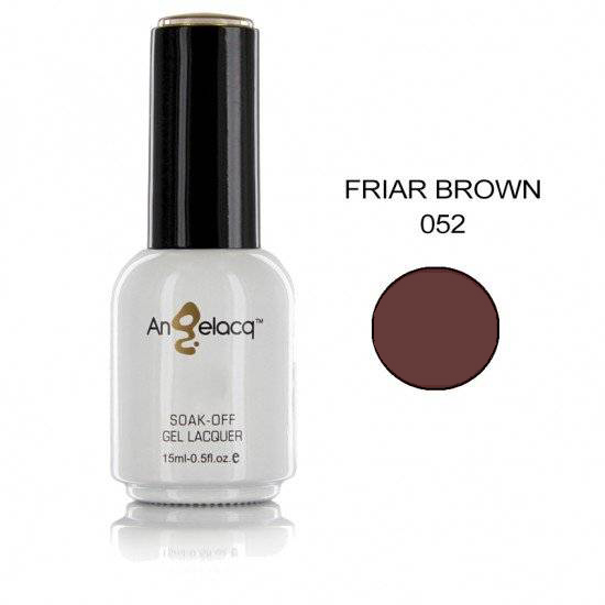 ΗΜΙΜΟΝΙΜΟ ΕΠΑΓΓΕΛΜΑΤΙΚΟ ΒΕΡΝΙΚΙ ANGELACQ 15ML - 0.5FL.OZ FRIAR BROWN 052