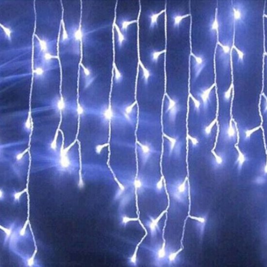 240 LED ΧΡΙΣΤΟΥΓΕΝΝΙΑΤΙΚΗ ΚΟΥΡΤΙΝΑ LED 3Μ Χ 2M ΨΥΧΡΟ ΦΩΣ 602958