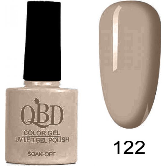 QBD ΗΜΙΜΟΝΙΜΟ ΕΠΑΓΓΕΛΜΑΤΙΚΟ ΒΕΡΝΙΚΙ 10ML - 0.5FL.OZ NUDE 122