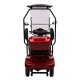 ΕΠΙΔΟΤΟΥΜΕΝΟ ΤΕΤΡΑΚΥΚΛΟ ΗΛΕΚΤΡΙΚΟ SCOOTER T408 QUATER RED ΜΕ ΣΚΕΠΑΣΤΡΟ
