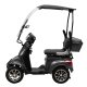 ΕΠΙΔΟΤΟΥΜΕΝΟ ΤΕΤΡΑΚΥΚΛΟ ΗΛΕΚΤΡΙΚΟ SCOOTER T408 QUATER GREY ΜΕ ΣΚΕΠΑΣΤΡΟ