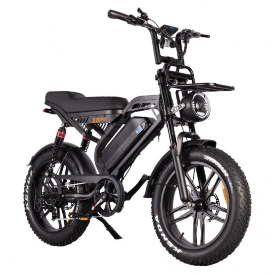 ΗΛΕΚΤΡΙΚΟ ΠΟΔΗΛΑΤΟ S20 PRO  ELECTRIC BIKE BLACK 20"