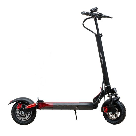 ΗΛΕΚΤΡΙΚΟ ΠΑΤΙΝΙ G6 BLACK/RED ΜΕ ΕΦΑΡΜΟΓΗ 10AH ELECTRIC E-SCOOTER G6 500 WATT WITH APP
