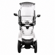 ΕΠΙΔΟΤΟΥΜΕΝΟ ΤΕΤΡΑΚΥΚΛΟ ΗΛΕΚΤΡΙΚΟ SCOOTER T408 QUATER WHITE ΜΕ ΣΚΕΠΑΣΤΡΟ