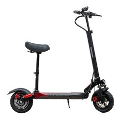 ΗΛΕΚΤΡΙΚΟ ΠΑΤΙΝΙ G6 BLACK/RED ΜΕ ΕΦΑΡΜΟΓΗ 10AH ELECTRIC E-SCOOTER G6 500 WATT WITH APP