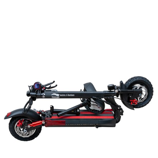 ΗΛΕΚΤΡΙΚΟ ΠΑΤΙΝΙ G6 BLACK/RED ΜΕ ΕΦΑΡΜΟΓΗ 10AH ELECTRIC E-SCOOTER G6 500 WATT WITH APP