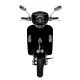 ΕΠΙΔΟΤΟΥΜΕΝΟ VINTAGE ELECTRIC SCOOTER BOLOGNIA EV4000 ΜΑΥΡΟ