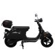 ΕΠΙΔΟΤΟΥΜΕΝΟ VINTAGE ELECTRIC SCOOTER BOLOGNIA EV4000 ΜΑΥΡΟ ΜΑΤΤΕ