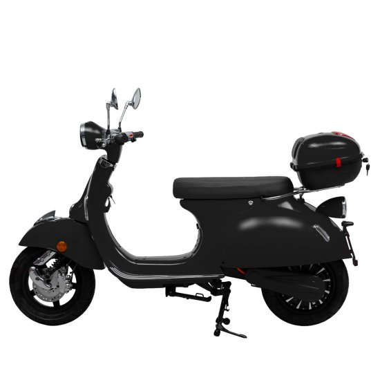 ΕΠΙΔΟΤΟΥΜΕΝΟ VINTAGE ELECTRIC SCOOTER BOLOGNIA EV4000 ΜΑΥΡΟ ΜΑΤΤΕ