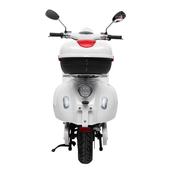 ΕΠΙΔΟΤΟΥΜΕΝΟ VINTAGE ELECTRIC SCOOTER BOLOGNIA EV4000 ΛΕΥΚΟ