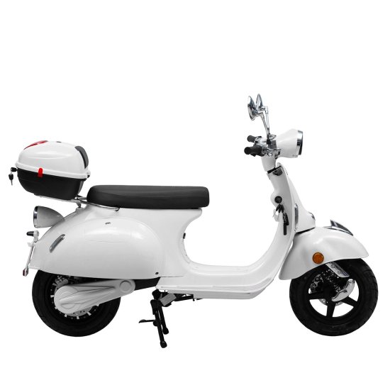 ΕΠΙΔΟΤΟΥΜΕΝΟ VINTAGE ELECTRIC SCOOTER BOLOGNIA EV4000 ΛΕΥΚΟ