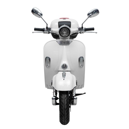 ΕΠΙΔΟΤΟΥΜΕΝΟ VINTAGE ELECTRIC SCOOTER BOLOGNIA EV4000 ΛΕΥΚΟ