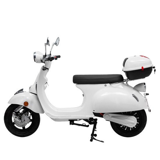 ΕΠΙΔΟΤΟΥΜΕΝΟ VINTAGE ELECTRIC SCOOTER BOLOGNIA EV4000 ΛΕΥΚΟ