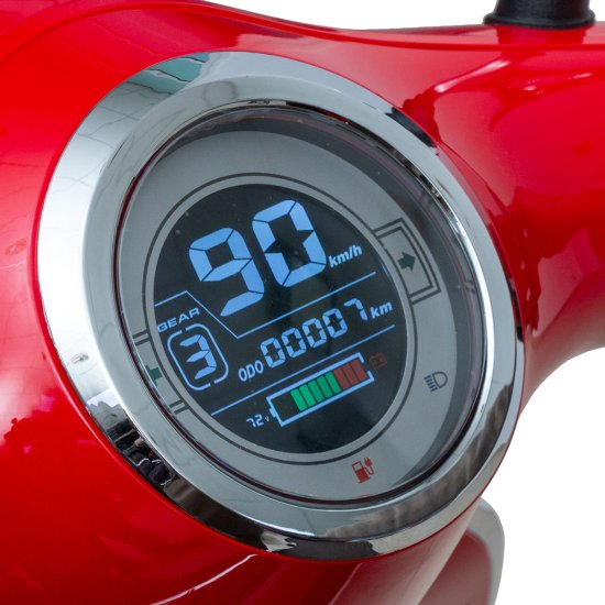 ΕΠΙΔΟΤΟΥΜΕΝΟ ΗΛΕΚΤΡΙΚΟ ΜΗΧΑΝΑΚΙ ELECTRIC SCOOTER PUSA EFUN 5000W RED