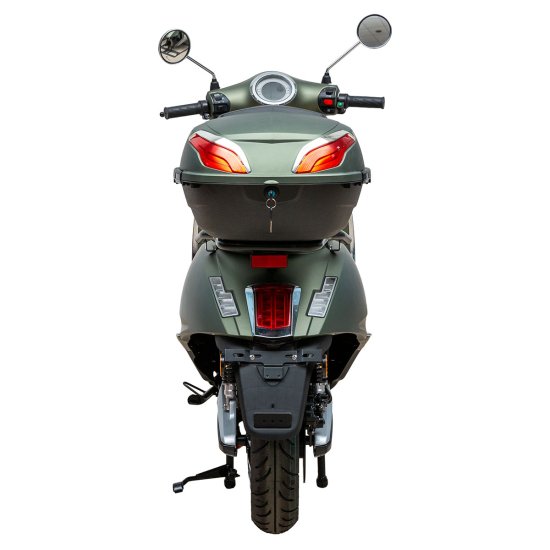 ΕΠΙΔΟΤΟΥΜΕΝΟ ΗΛΕΚΤΡΙΚΟ ΜΗΧΑΝΑΚΙ ELECTRIC SCOOTER PUSA EFUN 5000W OLIVE GREEN MATTE