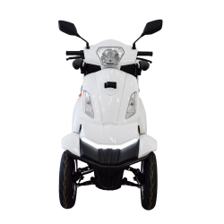 ΕΠΙΔΟΤΟΥΜΕΝΟ ΤΕΤΡΑΚΥΚΛΟ ΗΛΕΚΤΡΙΚΟ SCOOTER T408 QUATER WHITE