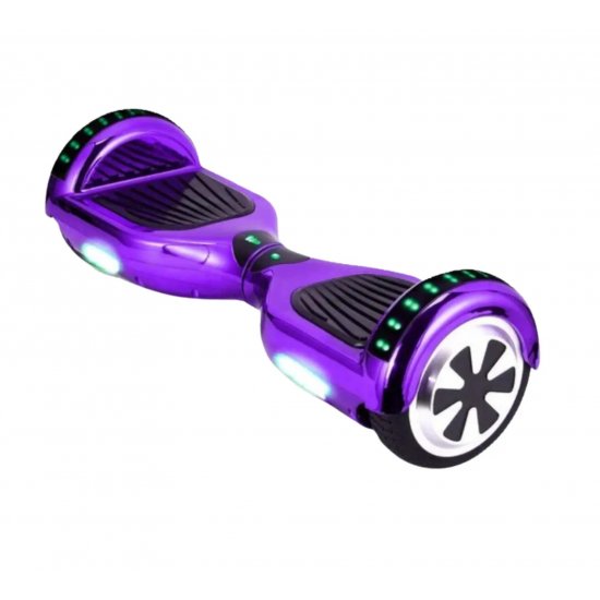 HOVERBOARD TRANSFORMERS BLUETOOTH AND LED ΗΛΕΚΤΡΙΚΟ ΠΑΤΙΝΙ PURPLE 6,5 INCH