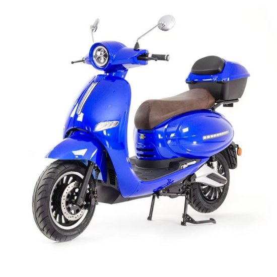 ΕΠΙΔΟΤΟΥΜΕΝΟ ΗΛΕΚΤΡΙΚΟ ΜΗΧΑΝΑΚΙ ELECTRIC SCOOTER URANUS 3000W BLUE ΜΕ ΔΙΠΛΗ ΜΠΑΤΑΡΙΑ