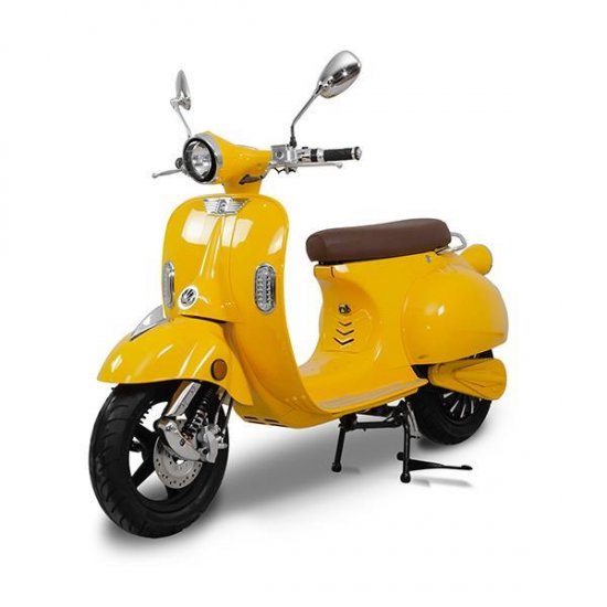 ΕΠΙΔΟΤΟΥΜΕΝΟ VINTAGE ELECTRIC SCOOTER BOLOGNIA EV4000 ΚΙΤΡΙΝΟ