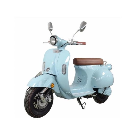 ΕΠΙΔΟΤΟΥΜΕΝΟ VINTAGE ELECTRIC SCOOTER BOLOGNIA EV4000 LIGHT BLUE