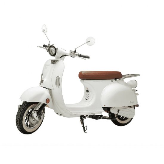 ΕΠΙΔΟΤΟΥΜΕΝΟ VINTAGE ELECTRIC SCOOTER BOLOGNIA EV4000 ΛΕΥΚΟ