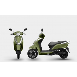 ΗΛΕΚΤΡΙΚΟ SCOOTER ΔΙΚΥΚΛΟ ΧΩΡΙΣ ΔΙΠΛΩΜΑ DARK GREEN ELECTRO-ACTION 25