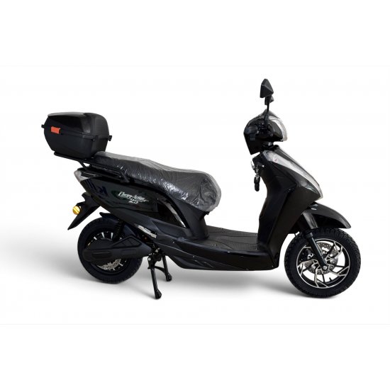 ΗΛΕΚΤΡΙΚΟ SCOOTER ΔΙΚΥΚΛΟ ΧΩΡΙΣ ΔΙΠΛΩΜΑ BLACK ELECTRO-ACTION 25 PRO ΜΕ ΜΠΑΤΑΡΙΑ ΛΙΘΙΟΥ