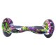 SMART BALANCE HOVERBOARD WHEEL WITH BLUETOOTH & LED ΗΛΕΚΤΡΙΚΟ ΠΑΤΙΝΙ GRAFFITI HIP HOP 10"