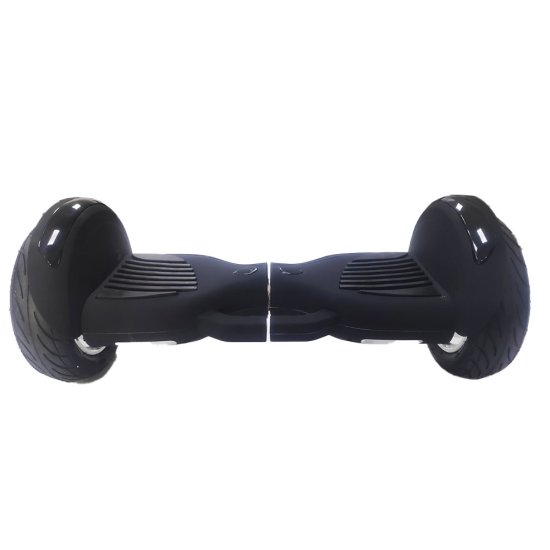 SMART BALANCE HOVERBOARD BIG WHEEL WITH BLUETOOTH & LED ΗΛΕΚΤΡΙΚΟ ΠΑΤΙΝΙ TOTAL BLACK 10.5"