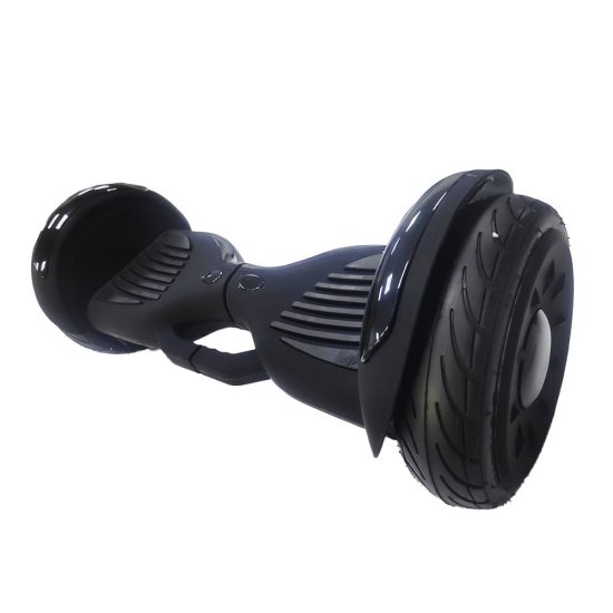 SMART BALANCE HOVERBOARD BIG WHEEL WITH BLUETOOTH & LED ΗΛΕΚΤΡΙΚΟ ΠΑΤΙΝΙ TOTAL BLACK 10.5"