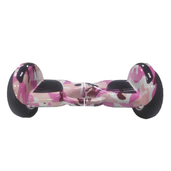 SMART BALANCE HOVERBOARD BIG WHEEL WITH BLUETOOTH AND LED ΗΛΕΚΤΡΙΚΟ ΠΑΤΙΝΙ PINK ARMY 10.5"