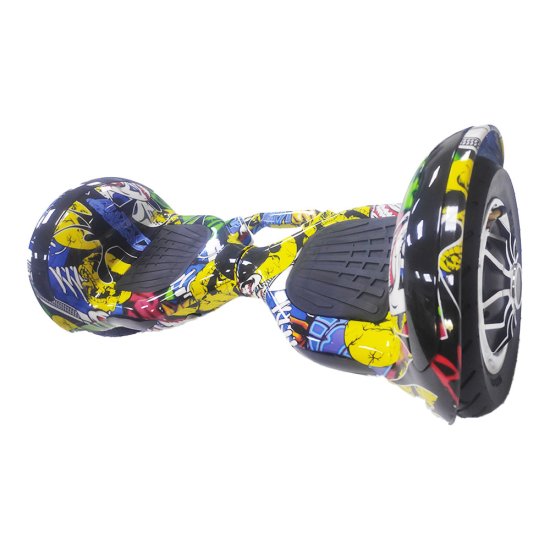 SMART BALANCE HOVERBOARD BIG WHEEL BLUETOOTH AND LED ΗΛΕΚΤΡΙΚΟ ΠΑΤΙΝΙ TRANSFORMERS MPMAN GYROPODE 10.5"