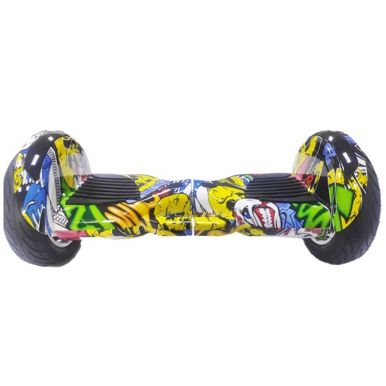 SMART BALANCE HOVERBOARD BIG WHEEL BLUETOOTH AND LED ΗΛΕΚΤΡΙΚΟ ΠΑΤΙΝΙ TRANSFORMERS MPMAN GYROPODE 10.5"