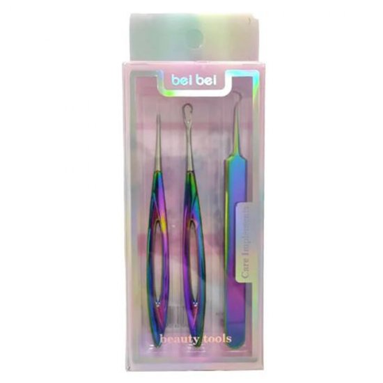 BEI BEI ΕΡΓΑΛΕΙΑ ΝΥΧΙΩΝ 3 ΜΤΧ - NAIL BEAUTY TOOLS