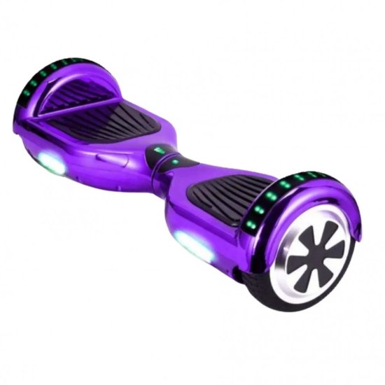 HOVERBOARD TRANSFORMERS BLUETOOTH AND LED ΗΛΕΚΤΡΙΚΟ ΠΑΤΙΝΙ PURPLE 6,5 INCH