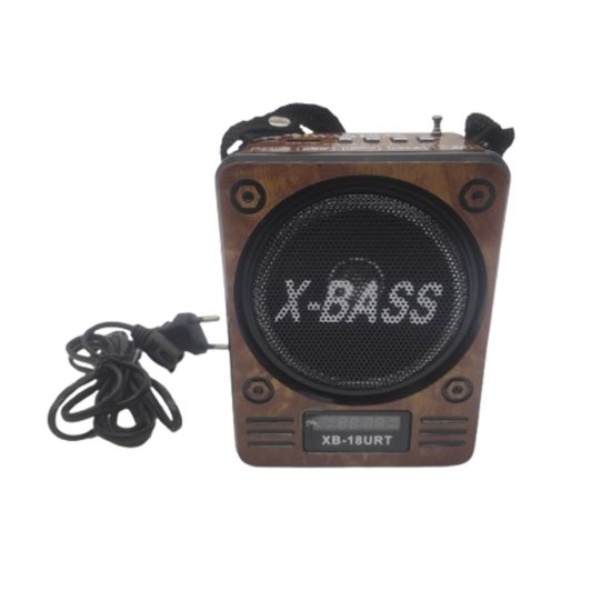 ΗΧΕΙΟ ΚΑΙ PLAYER MP3 ΜΕ ΦΑΚΟ WAXIBA XB-18URT BROWN STOCK HOUSE