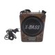 ΗΧΕΙΟ ΚΑΙ PLAYER MP3 ΜΕ ΦΑΚΟ WAXIBA XB-18URT BROWN STOCK HOUSE