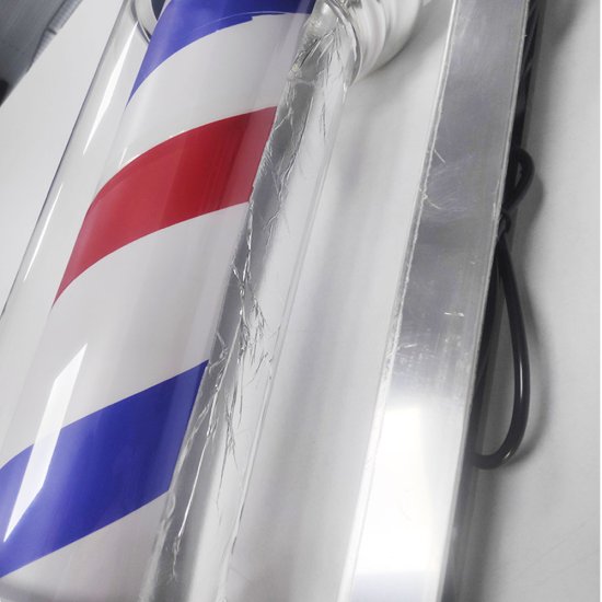 ΦΑΡΟΣ ΚΟΥΡΕΙΟΥ BARBER POLE ΟΕΜ 66 x 26x 20cm SS1910-240A STOCK HOUSE