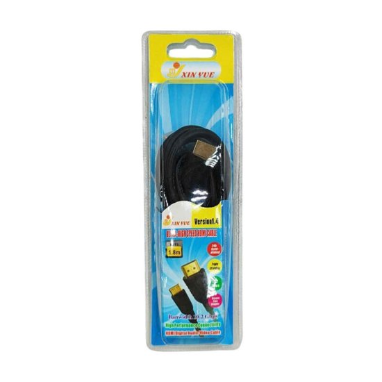 CABLE HDMI MALE - HDMI MALE 1.8M ΧΡΥΣΟ