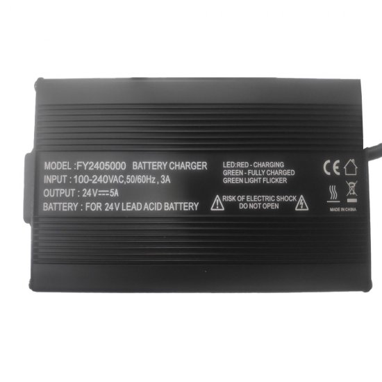ΦΟΡΤΙΣΤΗΣ 24V 5A ΓΙΑ LEAD ACID ΜΠΑΤΑΡΙΕΣ ΓΙΑ ΑΝΑΠΗΡΙΚΑ