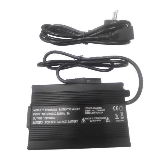 ΦΟΡΤΙΣΤΗΣ 24V 5A ΓΙΑ LEAD ACID ΜΠΑΤΑΡΙΕΣ ΓΙΑ ΑΝΑΠΗΡΙΚΑ