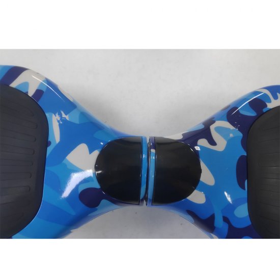 SMART BALANCE HOVERBOARD TRANSFORMERS WHEEL WITH BLUETOOTH AND LED ΗΛΕΚΤΡΙΚΟ ΠΑΤΙΝΙ ARMY BLUE 6,5 INCH STOCK HOUSE