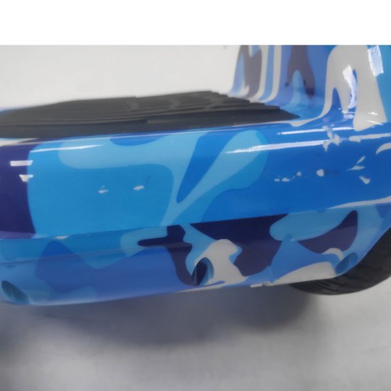 SMART BALANCE HOVERBOARD TRANSFORMERS WHEEL WITH BLUETOOTH AND LED ΗΛΕΚΤΡΙΚΟ ΠΑΤΙΝΙ ARMY BLUE 6,5 INCH STOCK HOUSE