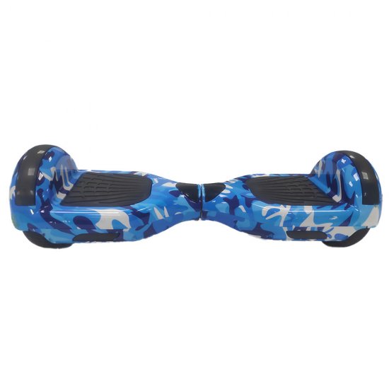 SMART BALANCE HOVERBOARD TRANSFORMERS WHEEL WITH BLUETOOTH AND LED ΗΛΕΚΤΡΙΚΟ ΠΑΤΙΝΙ ARMY BLUE 6,5 INCH STOCK HOUSE