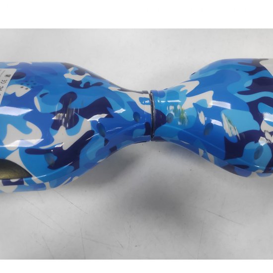 SMART BALANCE HOVERBOARD TRANSFORMERS WHEEL WITH BLUETOOTH AND LED ΗΛΕΚΤΡΙΚΟ ΠΑΤΙΝΙ ARMY BLUE 6,5 INCH STOCK HOUSE