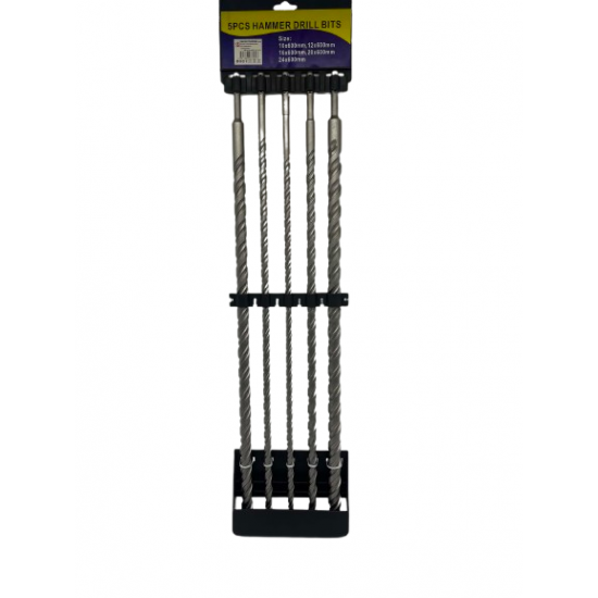 SET 5 PCS HAMMER DRILL BITS
