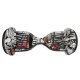 SMART BALANCE HOVERBOARD BIG WHEEL BLUETOOTH & LED ΗΛΕΚΤΡΙΚΟ ΠΑΤΙΝΙ GRAFFITI PIRATES 10.5"