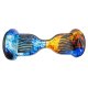 SMART BALANCE HOVERBOARD BIG WHEEL BLUETOOTH & LED ΗΛΕΚΤΡΙΚΟ ΠΑΤΙΝΙ FIRE vs WATER 10.5"